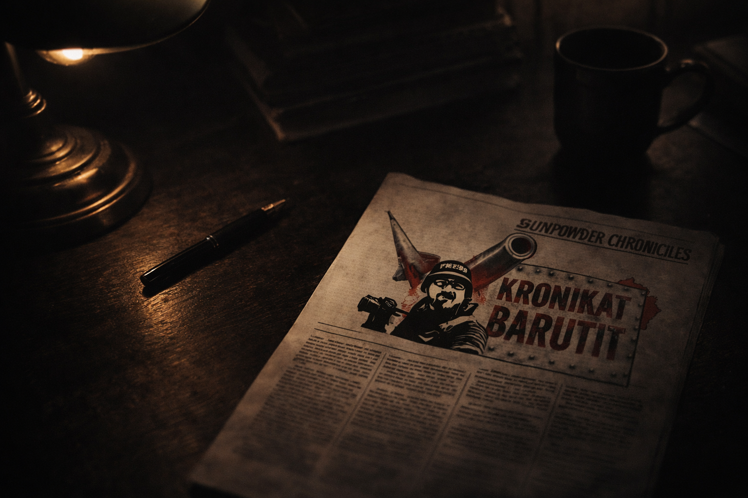 Imazh hero per dyqanin e Gunpowder Chronicles.